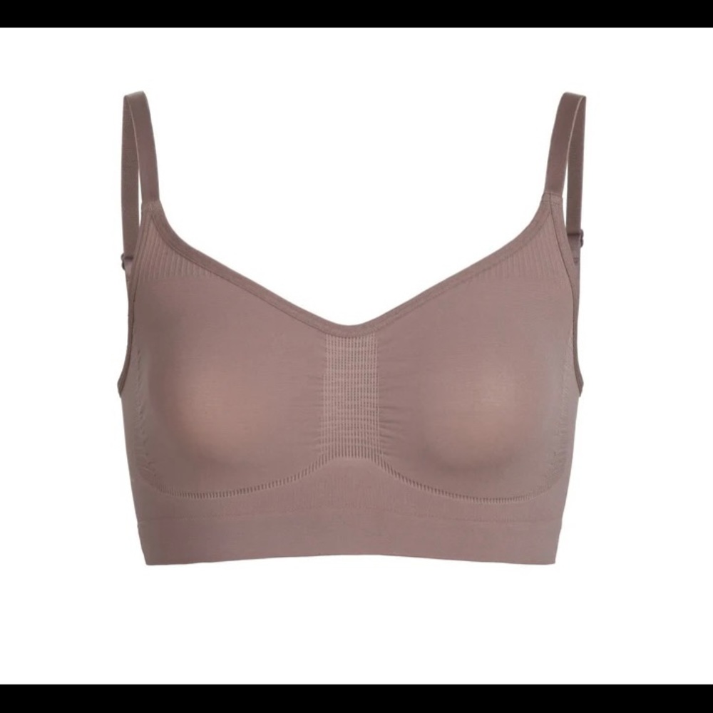SKIMS Sculpting Bralette Bra in Umber Brown L/XL
